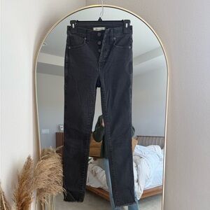 Madewell 10inch high rise skinny Berkeley wash size 23